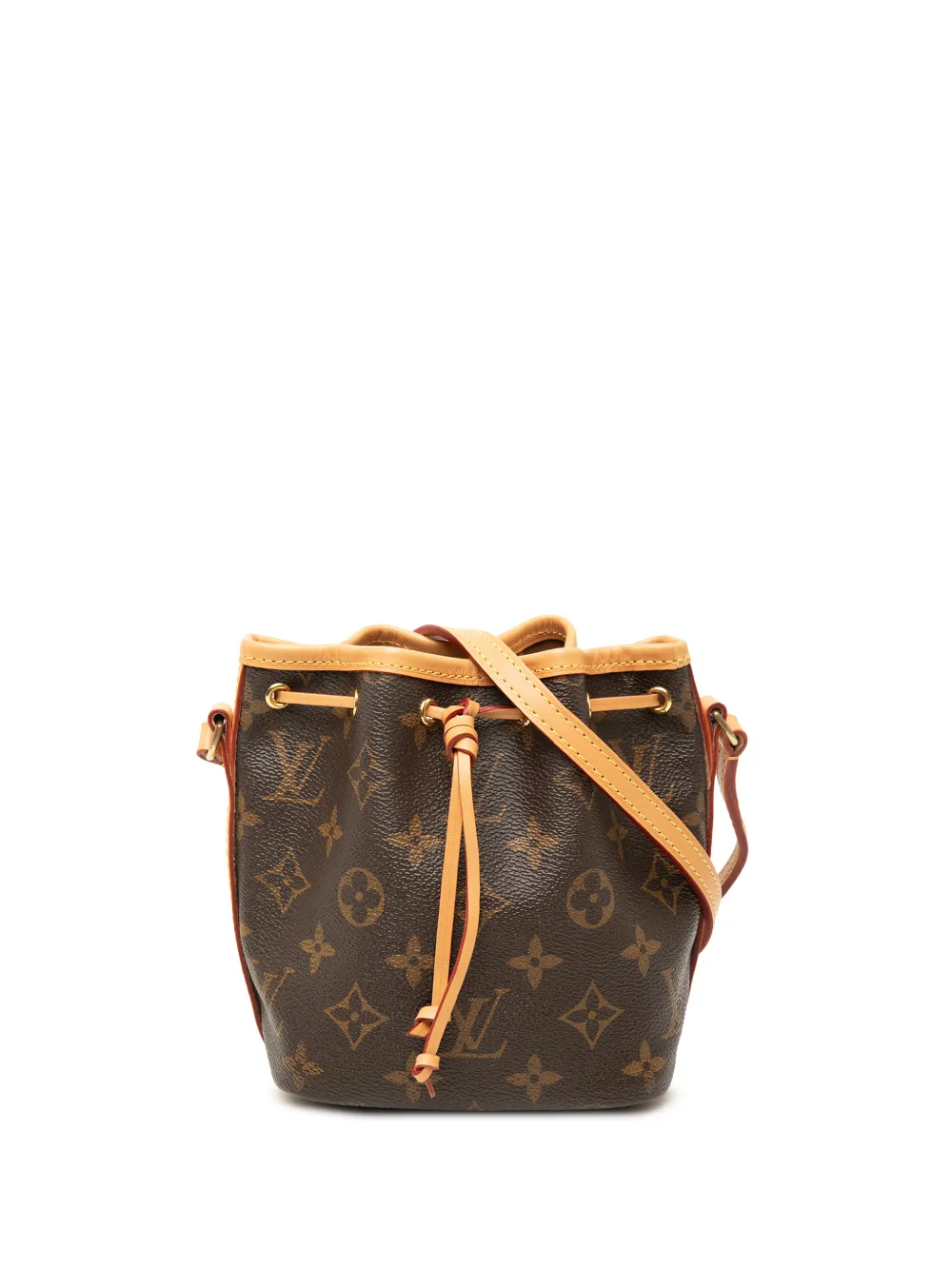 Louis Vuitton Pre-Owned 2016 Monogram Nano Noe bucket bag - Braun