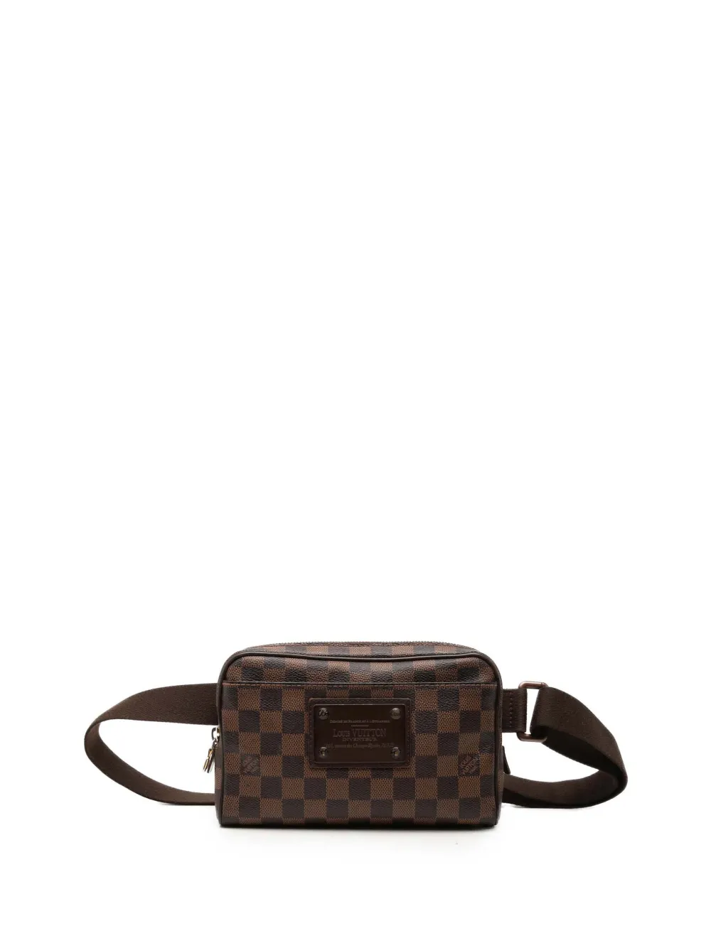Louis Vuitton Pre-Owned 2010 Damier Ebene Brooklyn Bum Bag belt bag - Marrone