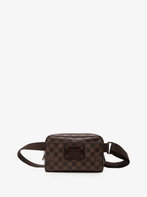 Louis Vuitton Pre-Owned 2010 Damier Ebene Brooklyn Gürteltasche
