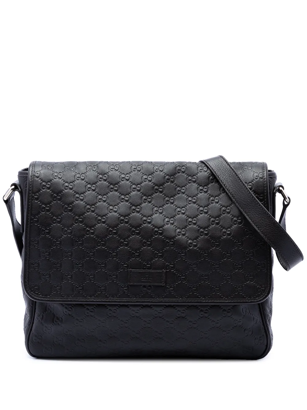 Gucci Pre-Owned 2016-2026 Guccissima Messenger Bag crossbody bag - Marrone