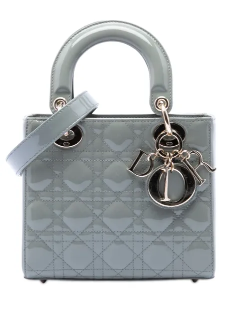 Christian Dior Pre-Owned bolso satchel Cannage Lady Dior mini 2015