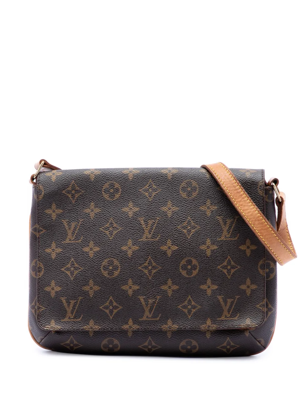 Louis Vuitton Pre-Owned 1998 Monogram Musette Tango Short Strap shoulder bag - Braun