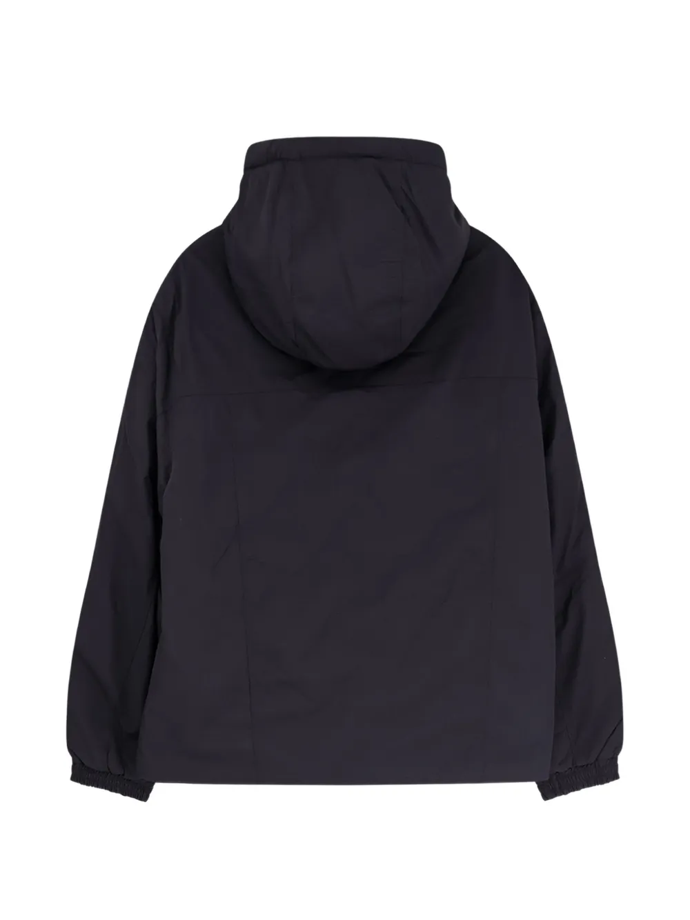 Woodbird Shoung Tech jack met capuchon Zwart