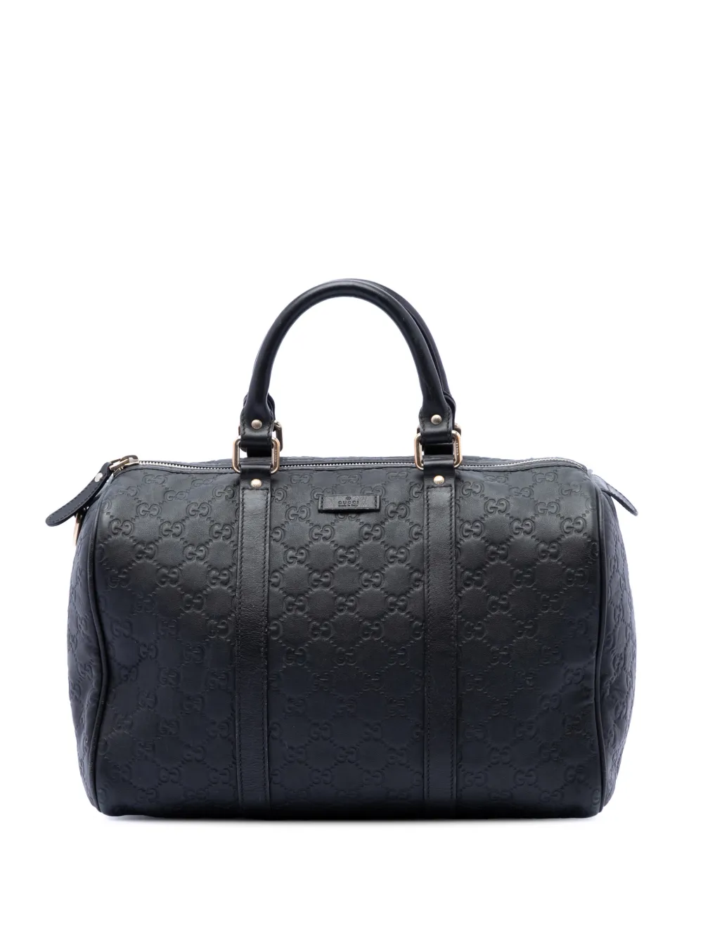 Gucci Pre-Owned 2016-2026 Medium Guccissima Joy Boston Bag satchel - Nero