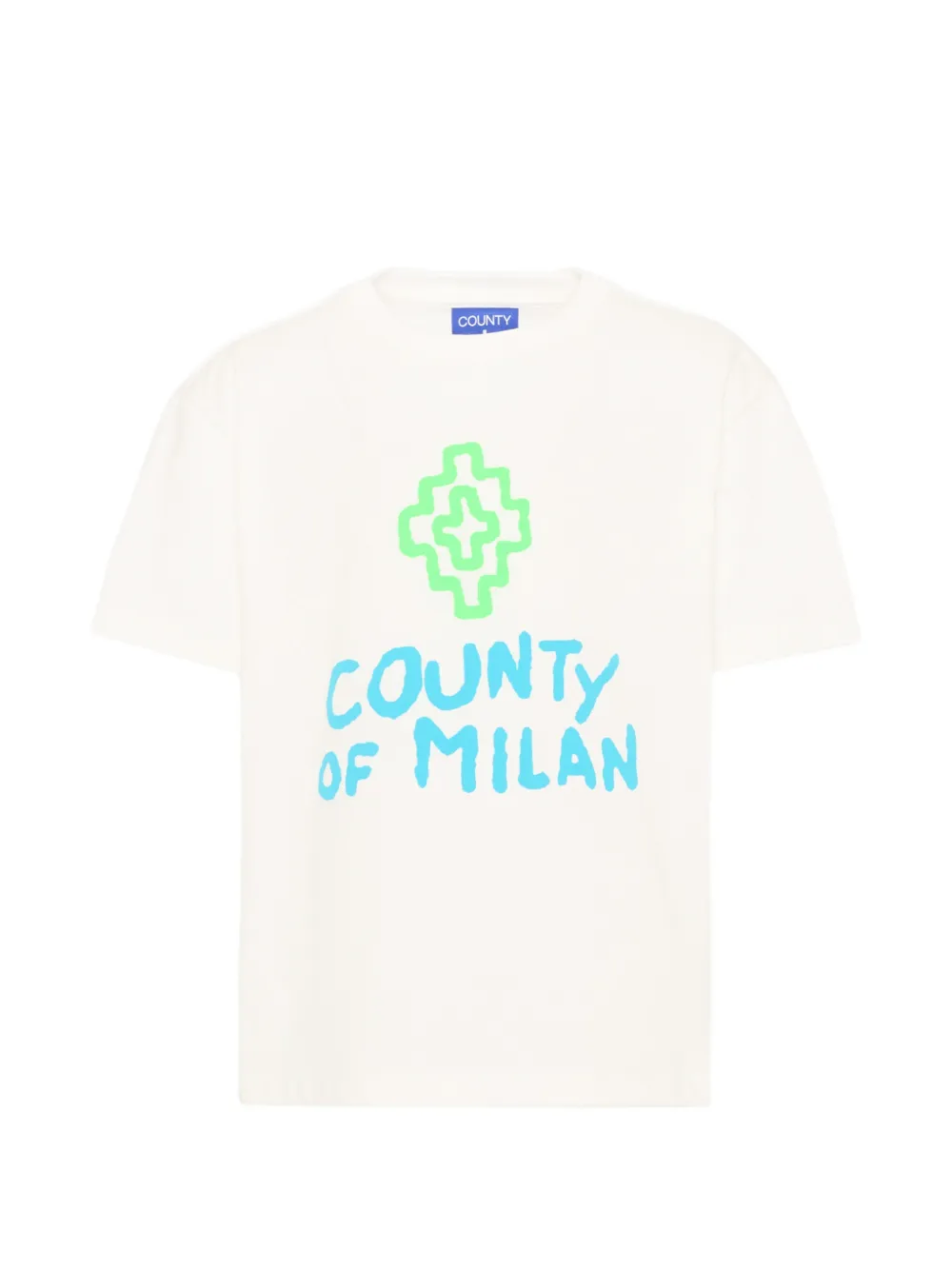 COUNTY OF MILAN logo-print T-shirt - Toni neutri