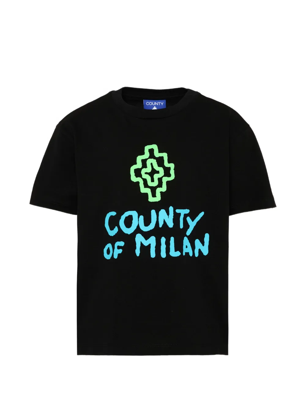 COUNTY OF MILAN logo-print T-shirt - Nero