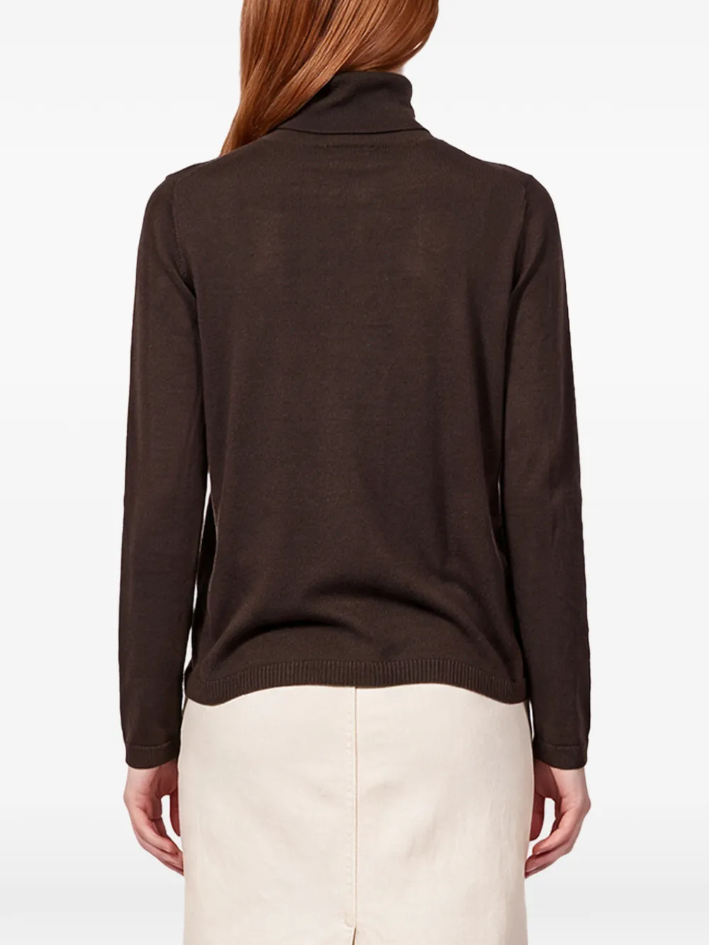 Antonelli Baviera roll-neck sweater Bruin