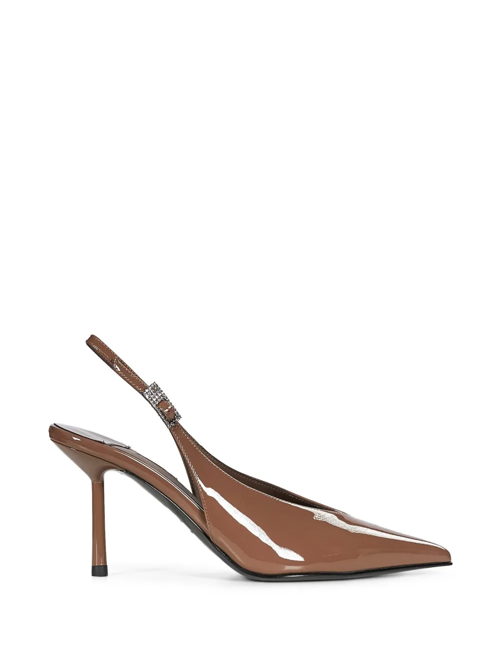 Le Silla crystal-embellished slingback pumps Bruin