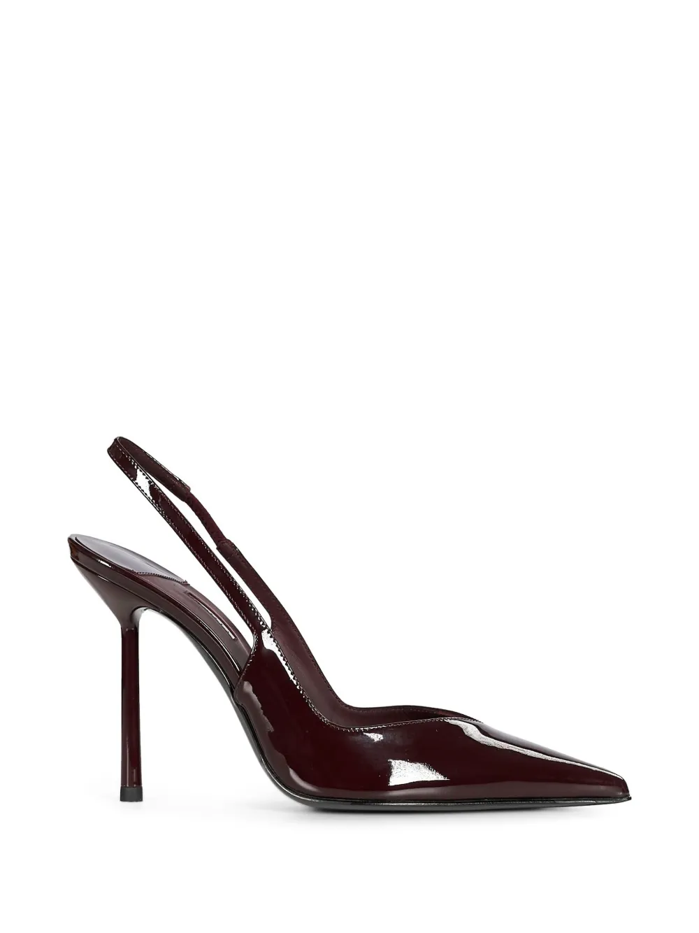 Le Silla Vivienne patent-finish slingback pumps Rood