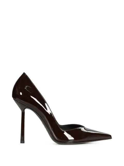 Le Silla Vivienne patent-finish pointed-toe pumps
