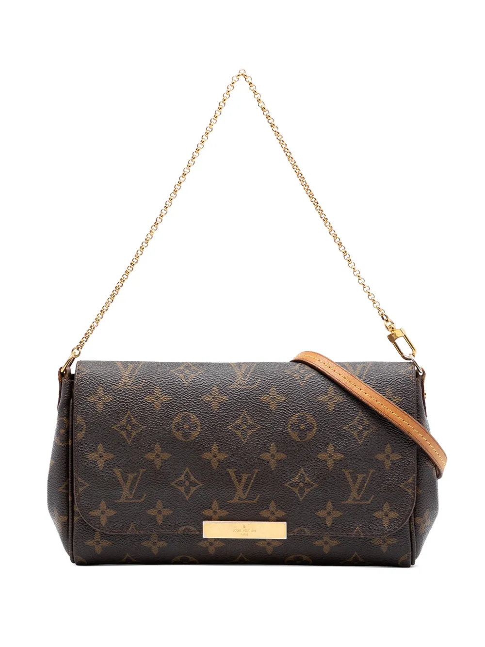 Louis Vuitton Pre-Owned 2013 Monogram Favorite PM satchel - Marrone