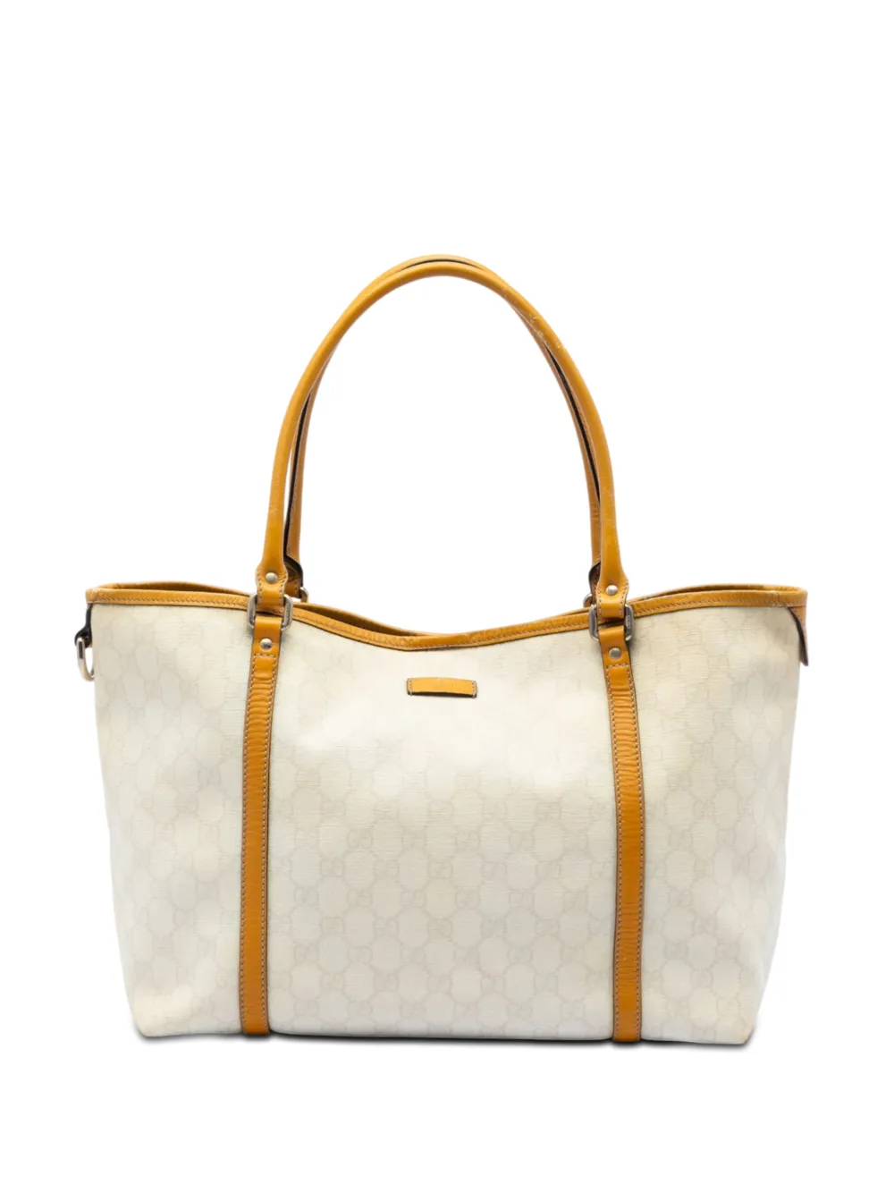 Gucci Pre-Owned 2016-2026 Medium GG Supreme Joy tote bag - Bianco
