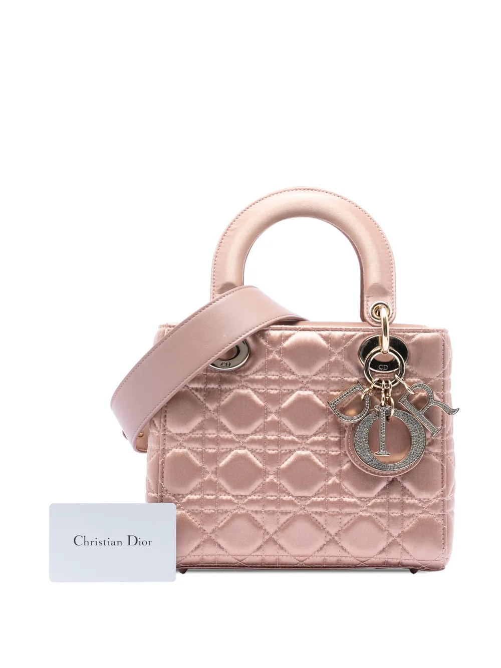 Christian Dior Pre-Owned 2019 Small Satin Cannage My ABCDior Lady