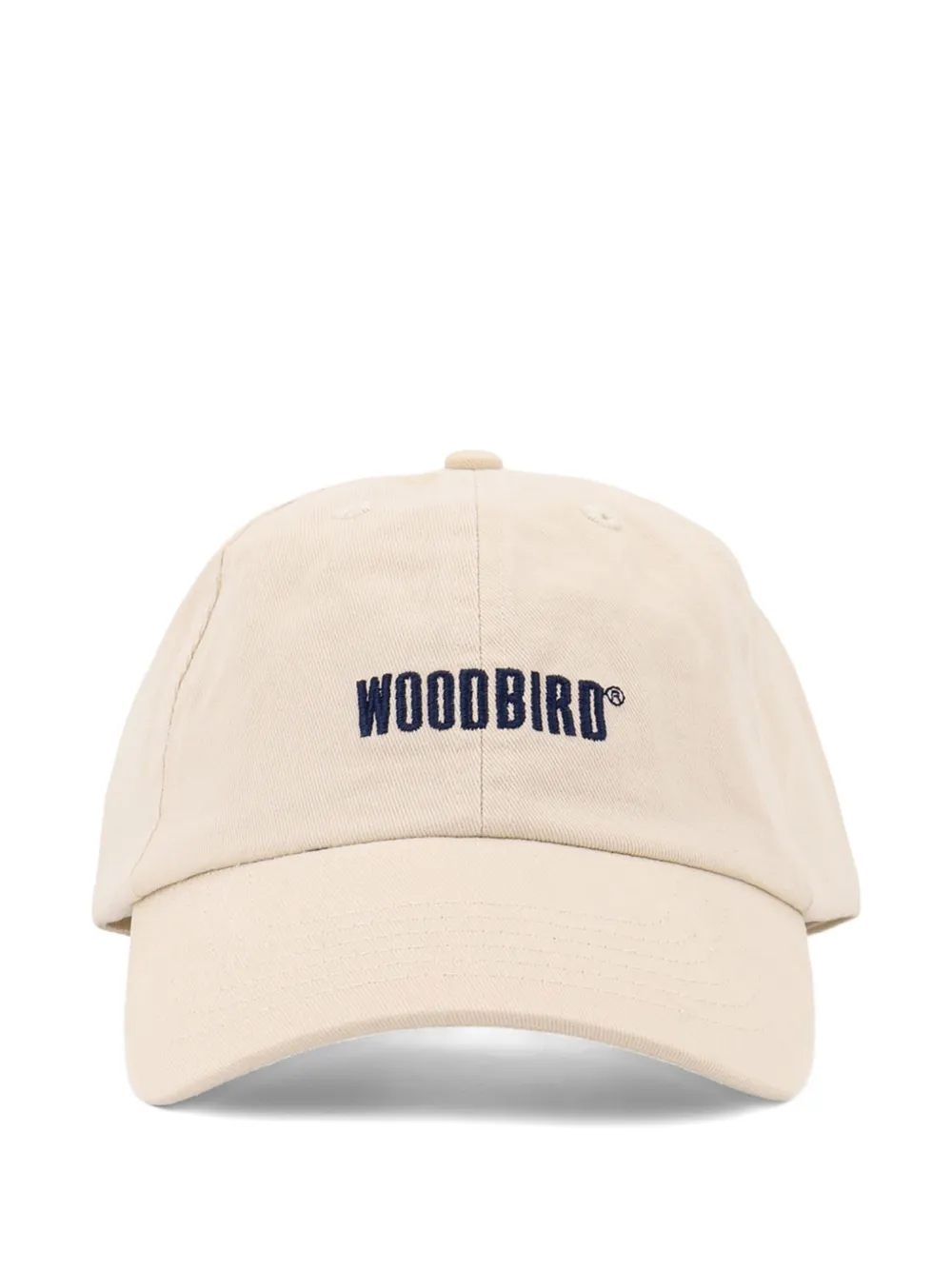 Woodbird Core embroidered-logo cotton cap - Toni neutri