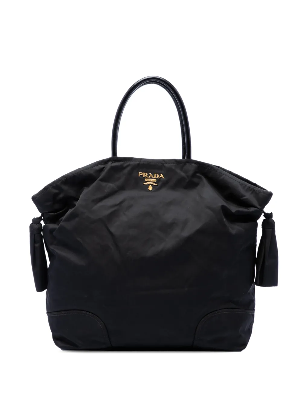 Prada Pre-Owned 2010-2026 Tessuto Bow tote bag - Schwarz