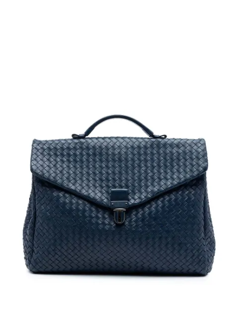Bottega Veneta Pre-Owned bolso de mano Briefcase Intrecciato en piel de napa 2011