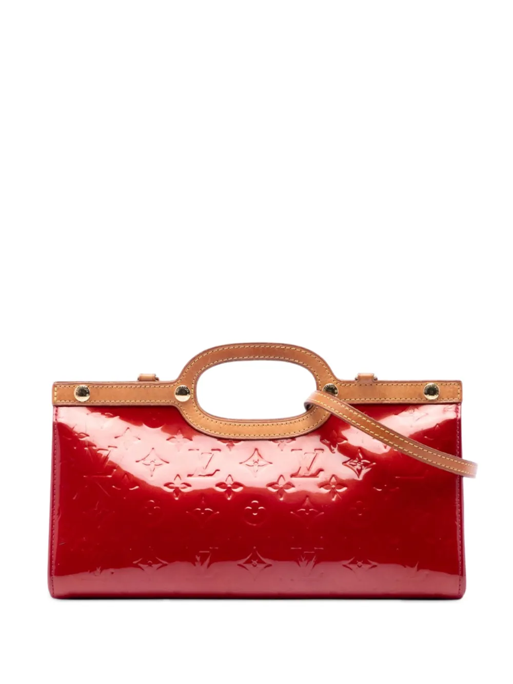 Louis Vuitton Pre-Owned 2011 Monogram Vernis Roxbury Drive satchel - Rosso