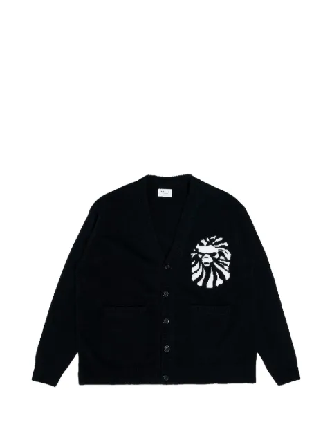 A BATHING APE® patch-detailing cardigan
