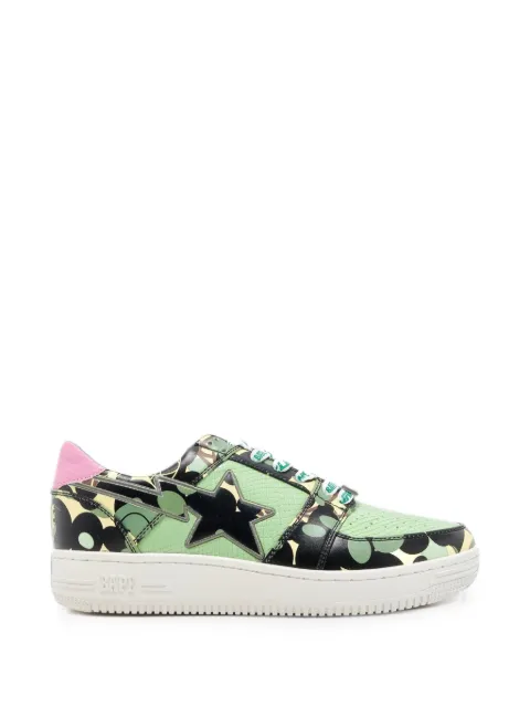 A BATHING APE® x Mo' Wax x Unkle Bapesta Low M2 camo-print sneakers