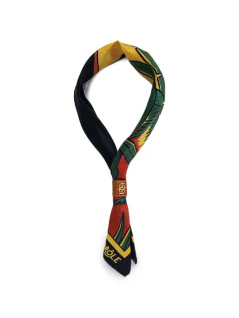 Drôle De Monsieur graphic-print scarf