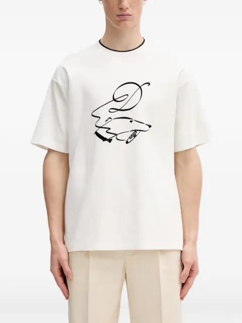 Drôle De Monsieur playera con estampado gráfico