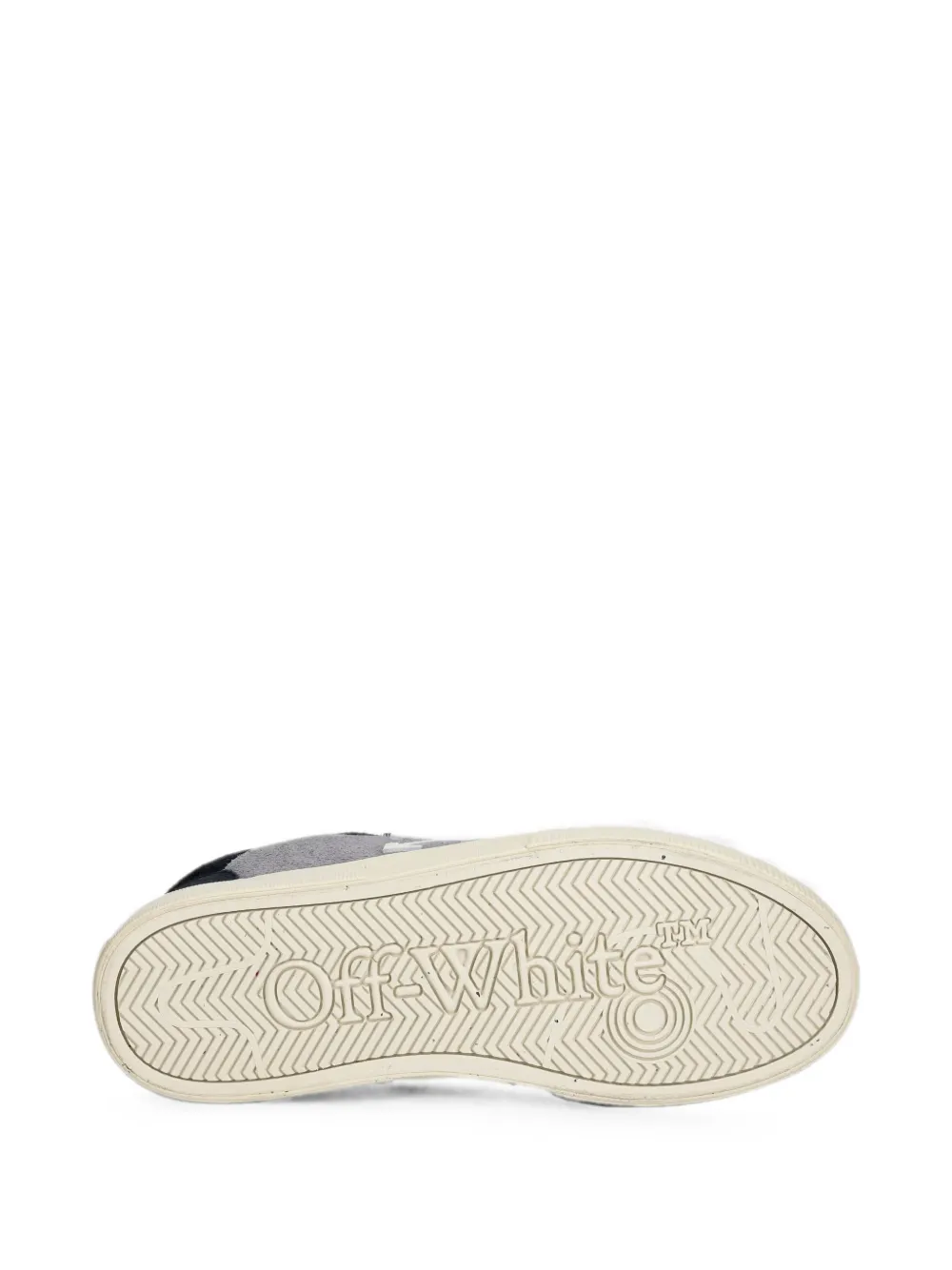 Off-White Arrows-patch panelled sneakers Grijs