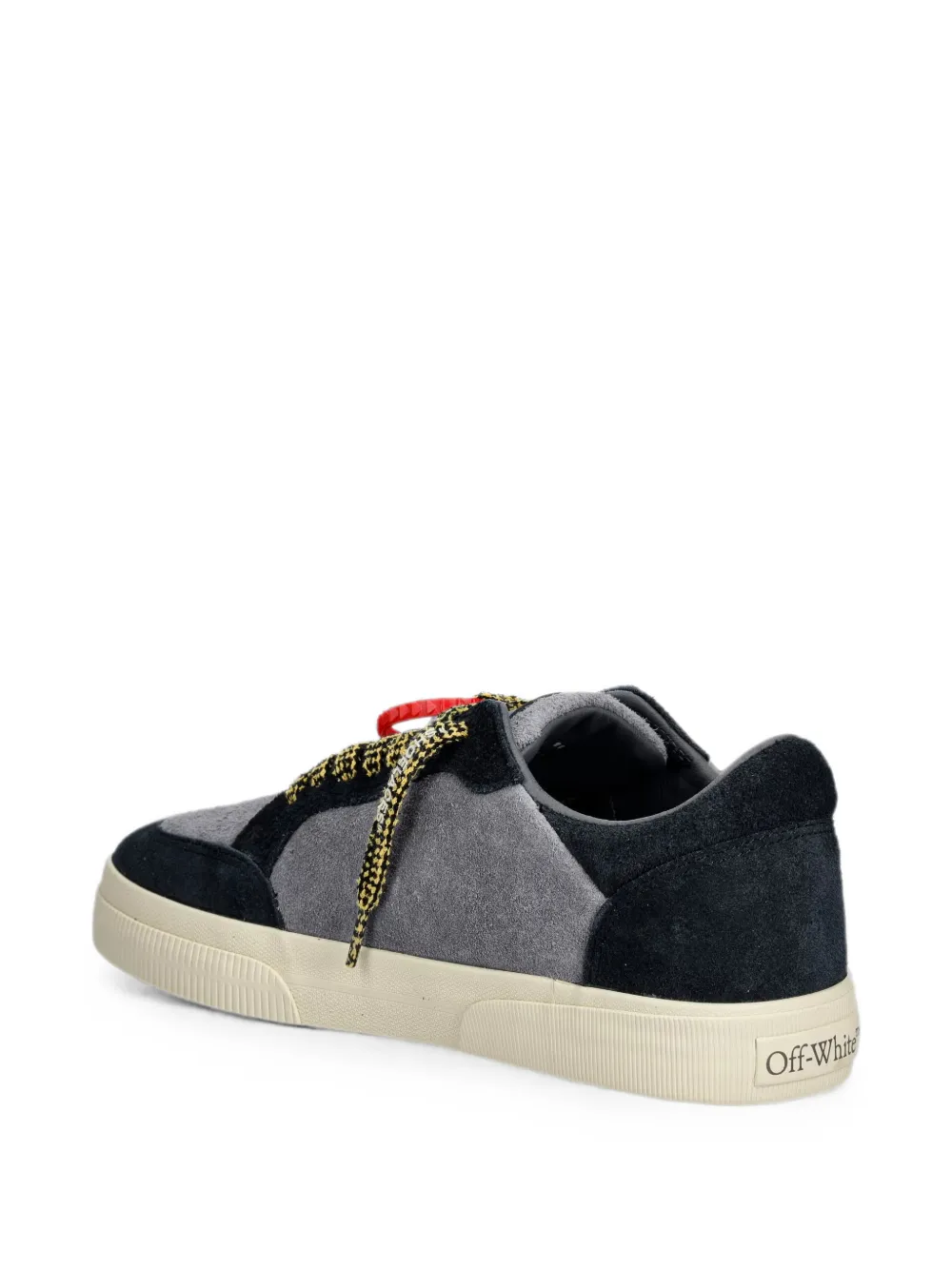 Off-White Arrows-patch panelled sneakers Grijs