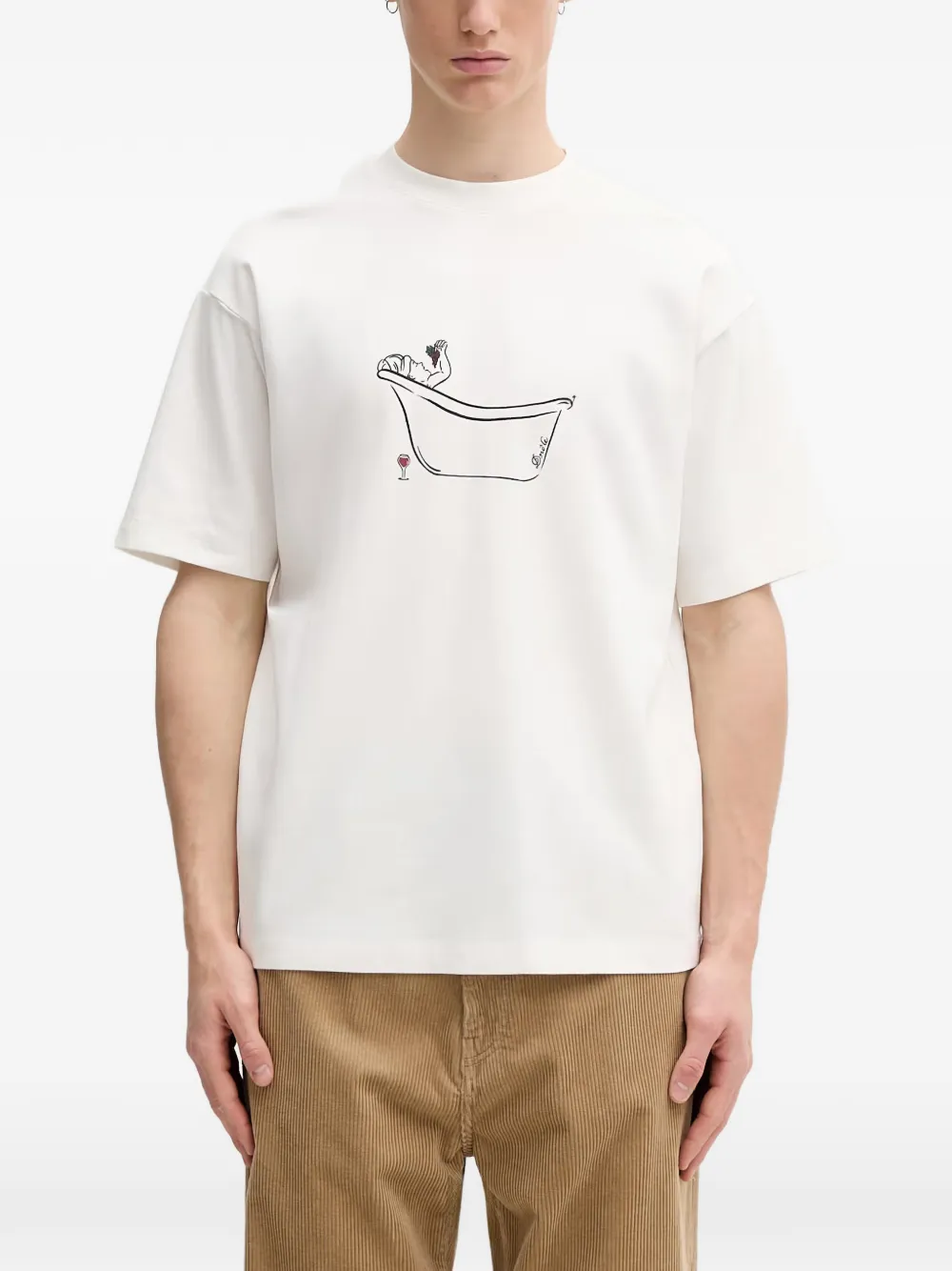 Drôle De Monsieur graphic-print T-shirt