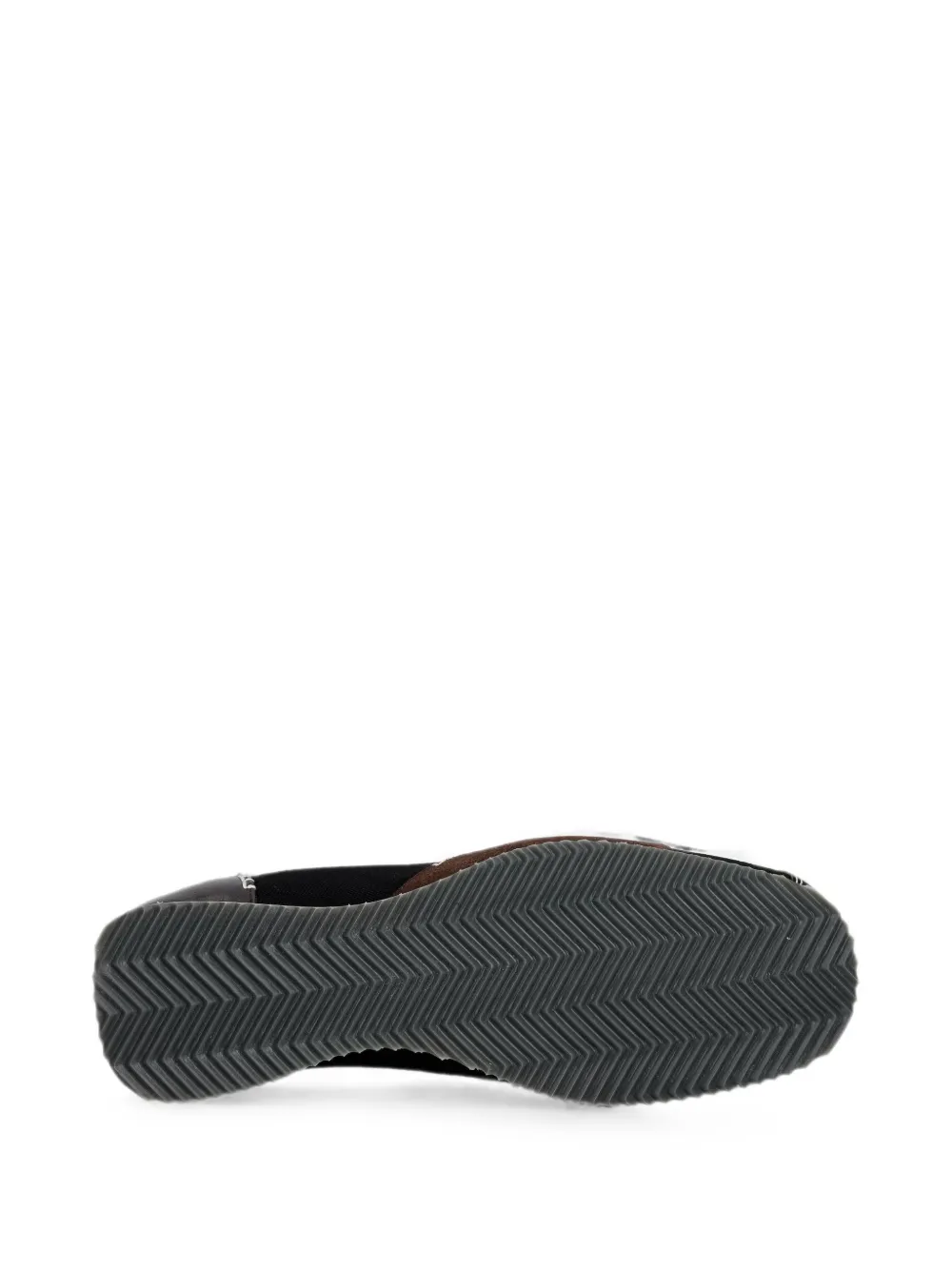 Wales Bonner Paris sneakers met contrasterende stiksels en leren vlakken Zwart