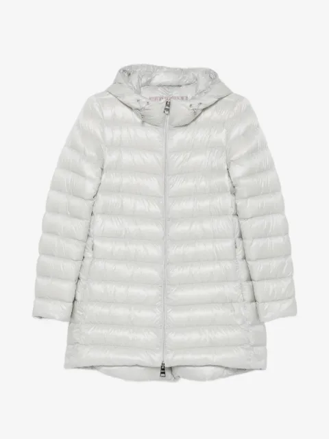 Herno quilted hooded coat