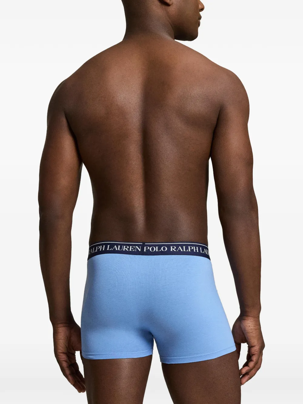 Polo Ralph Lauren Drie boxershorts met logoband Blauw