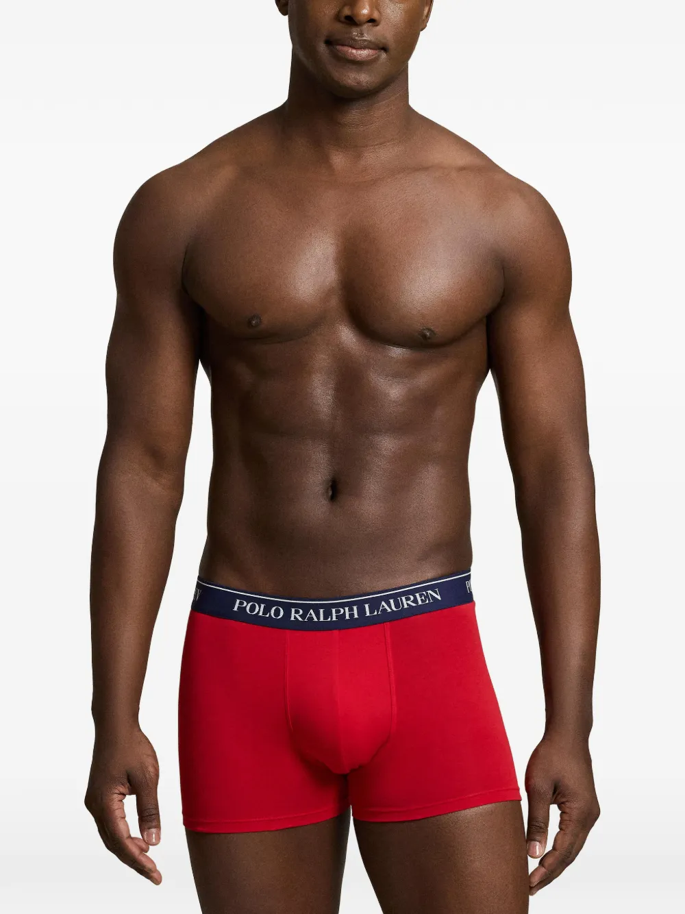 Polo Ralph Lauren Drie boxershorts met logoband Blauw