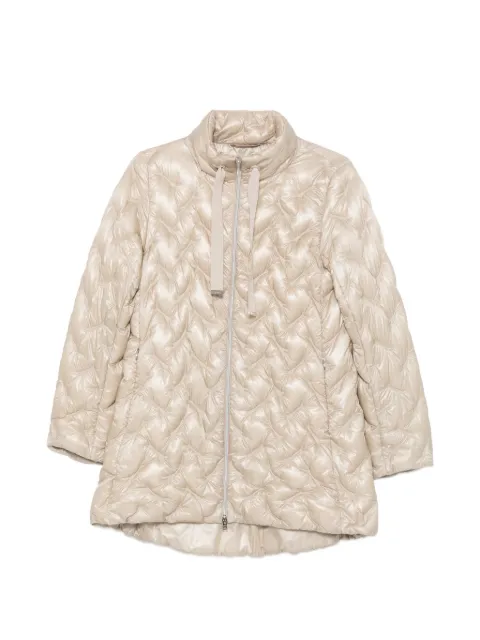 Herno quilted high-neck coat