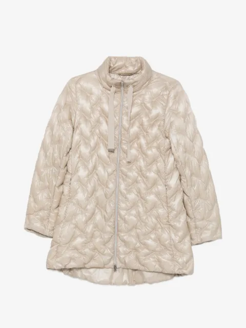 Herno quilted high-neck coat