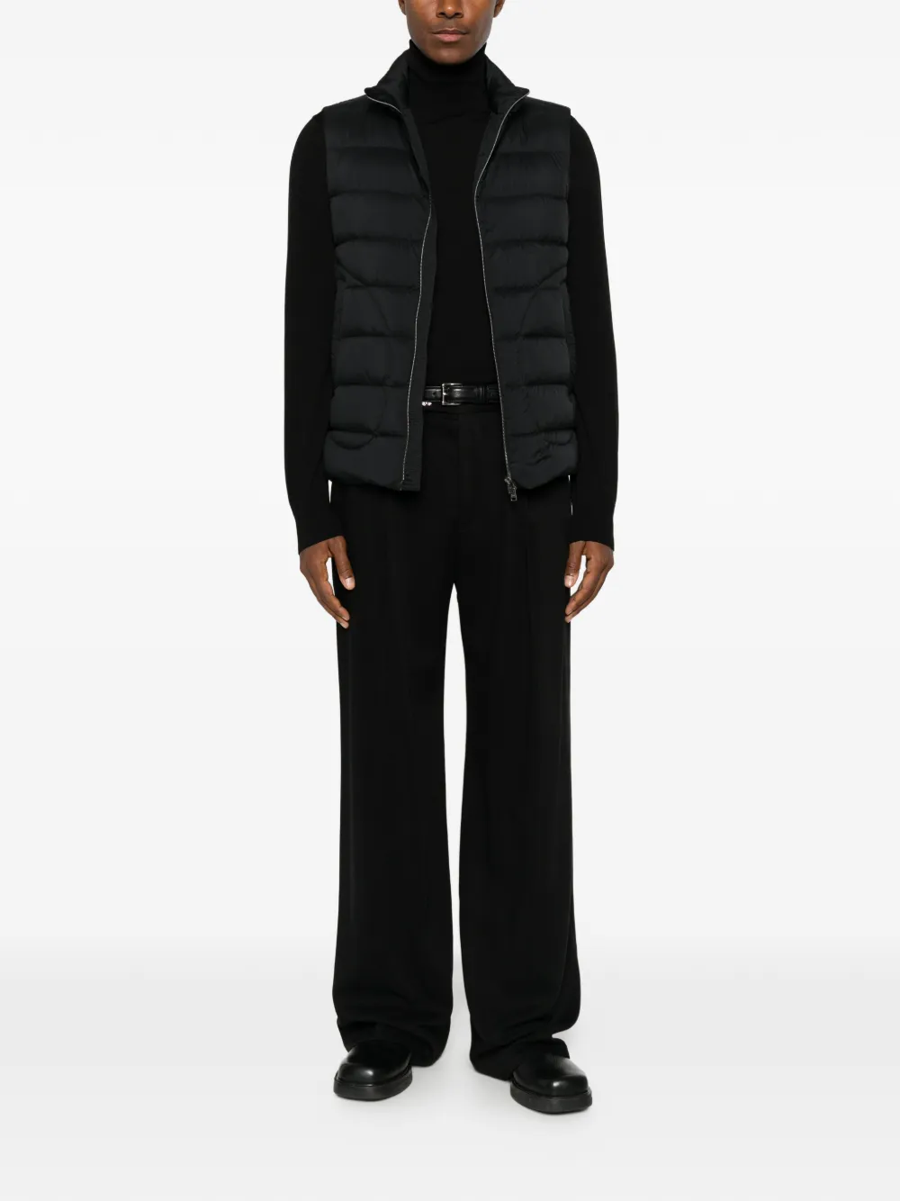Herno Gewatteerde bodywarmer Zwart