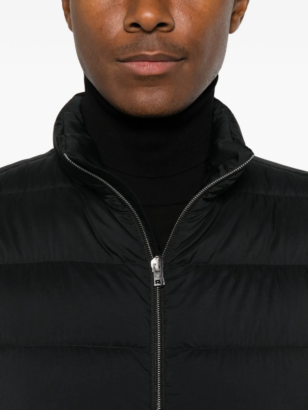 Herno Gewatteerde bodywarmer Zwart