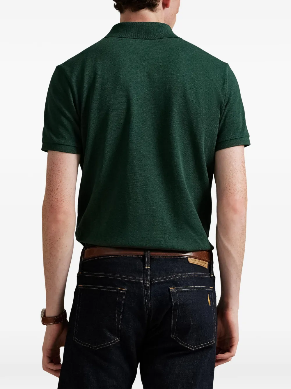 Polo Ralph Lauren Katoenen slim-fit poloshirt Groen