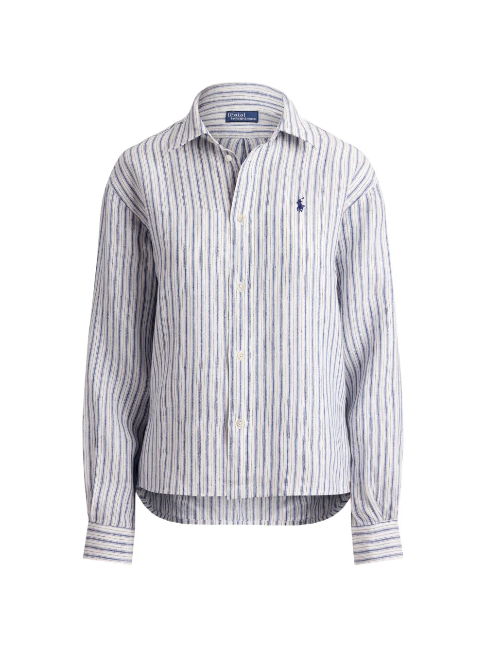 Polo Ralph Lauren gingham-pattern Pony-embroidered shirt - Bianco