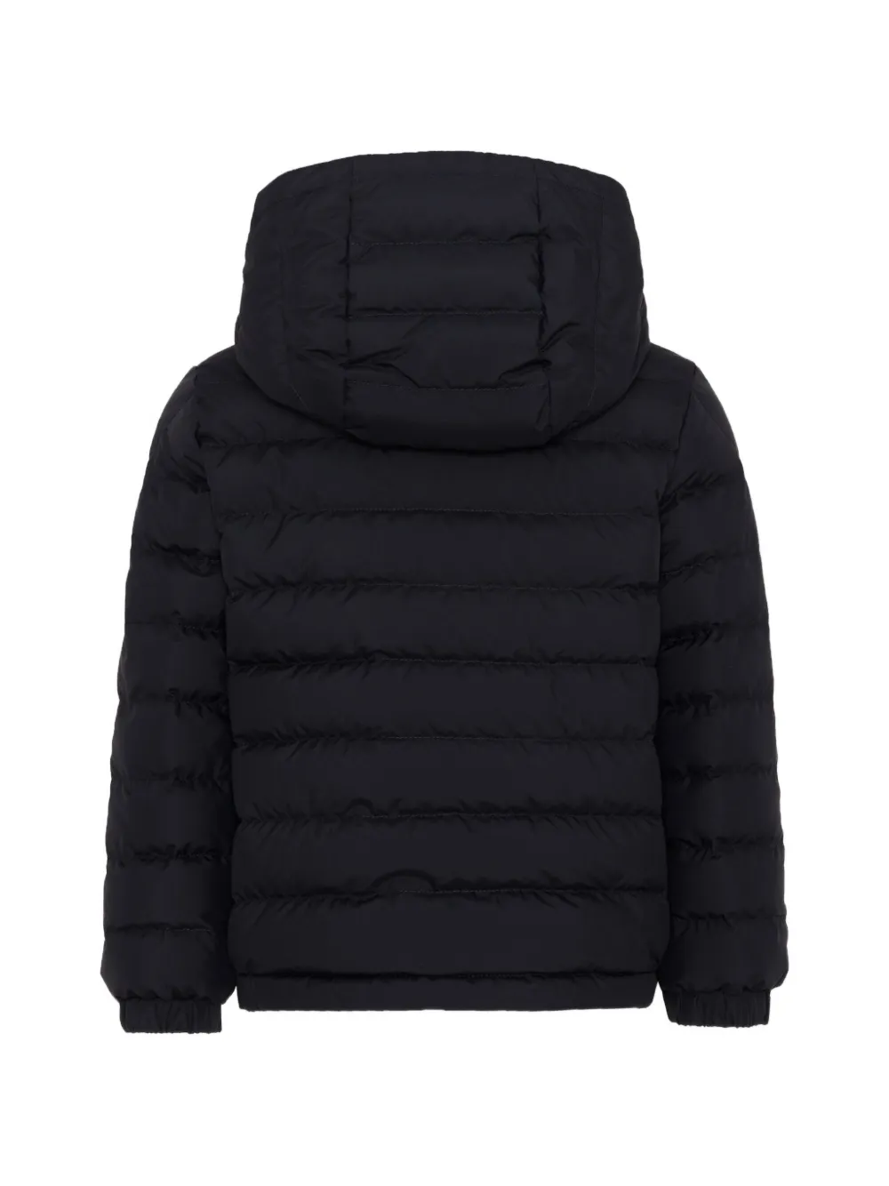 Moncler Enfant Jas met capuchon Blauw