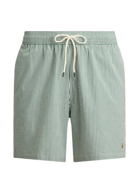 Polo Ralph Lauren striped seersucker swim trunks