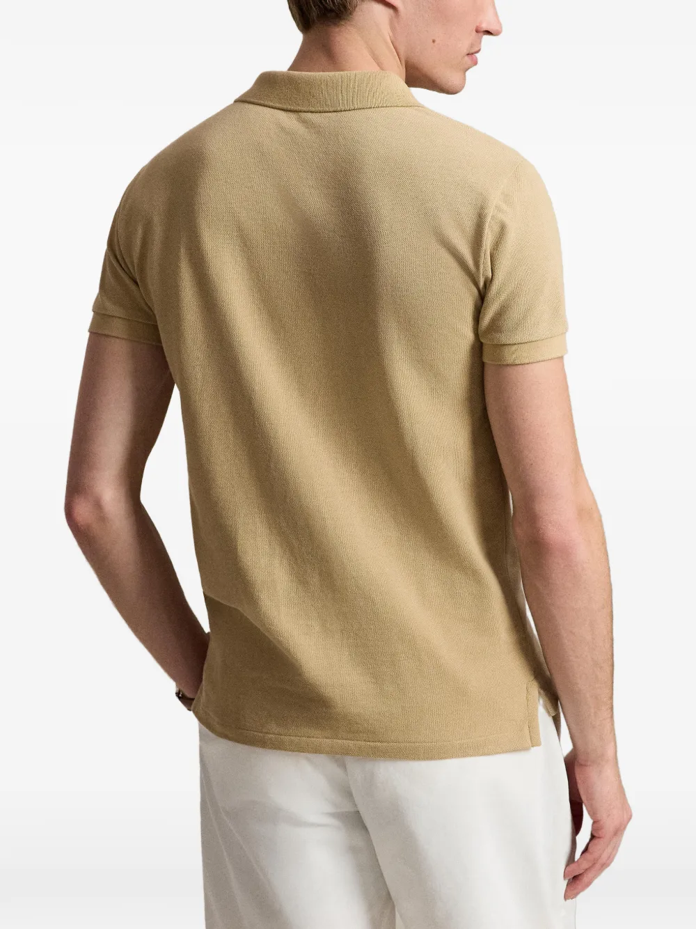 Polo Ralph Lauren Poloshirt met geborduurd logo Beige