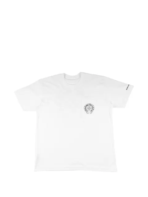 Chrome Hearts Horseshoe logo-print pocket T-shirt