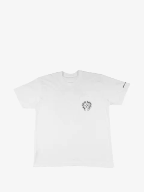 Chrome Hearts Horseshoe logo-print pocket T-shirt