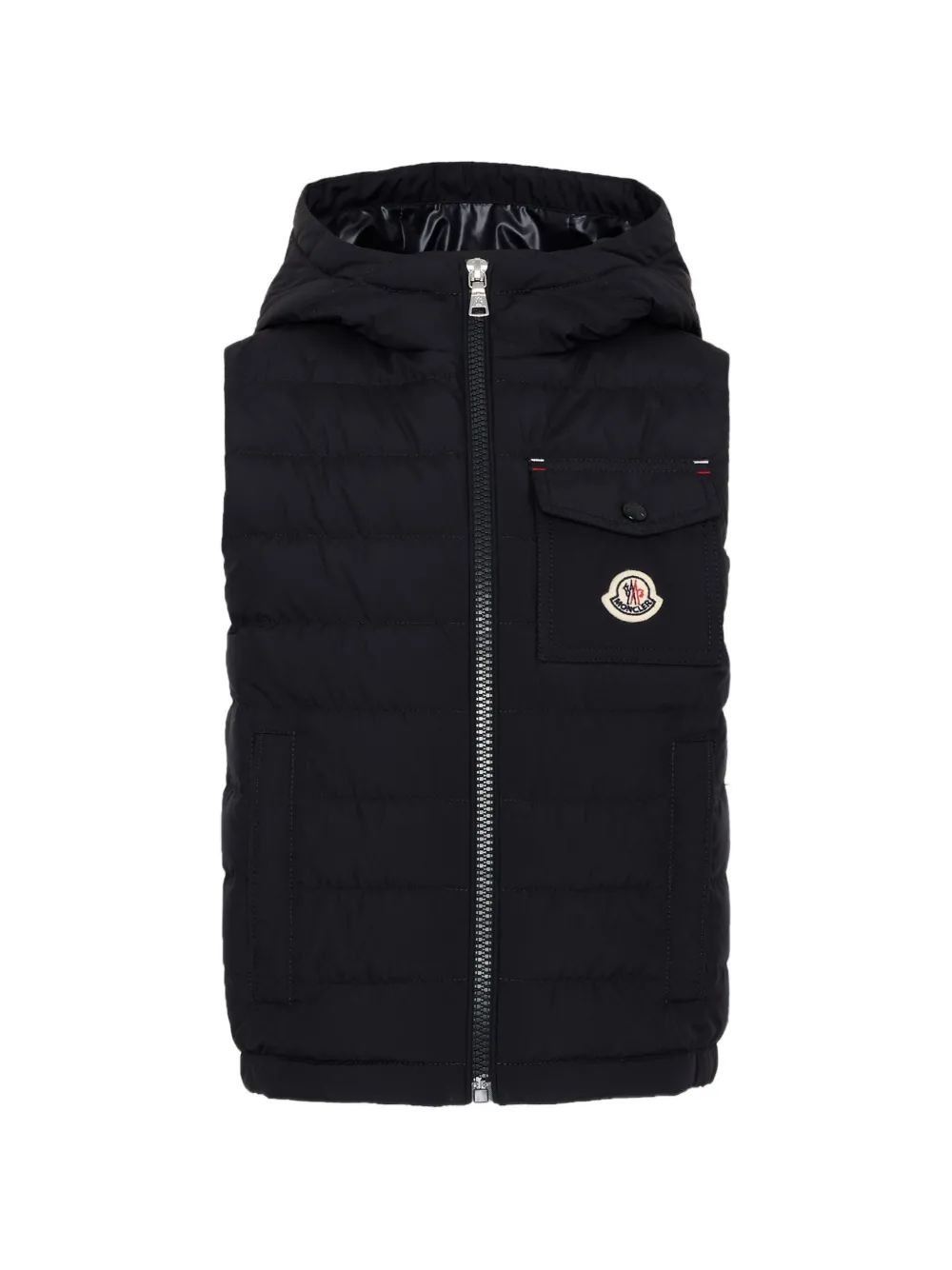 Moncler Enfant Wystan gewatteerde bodywarmer Blauw
