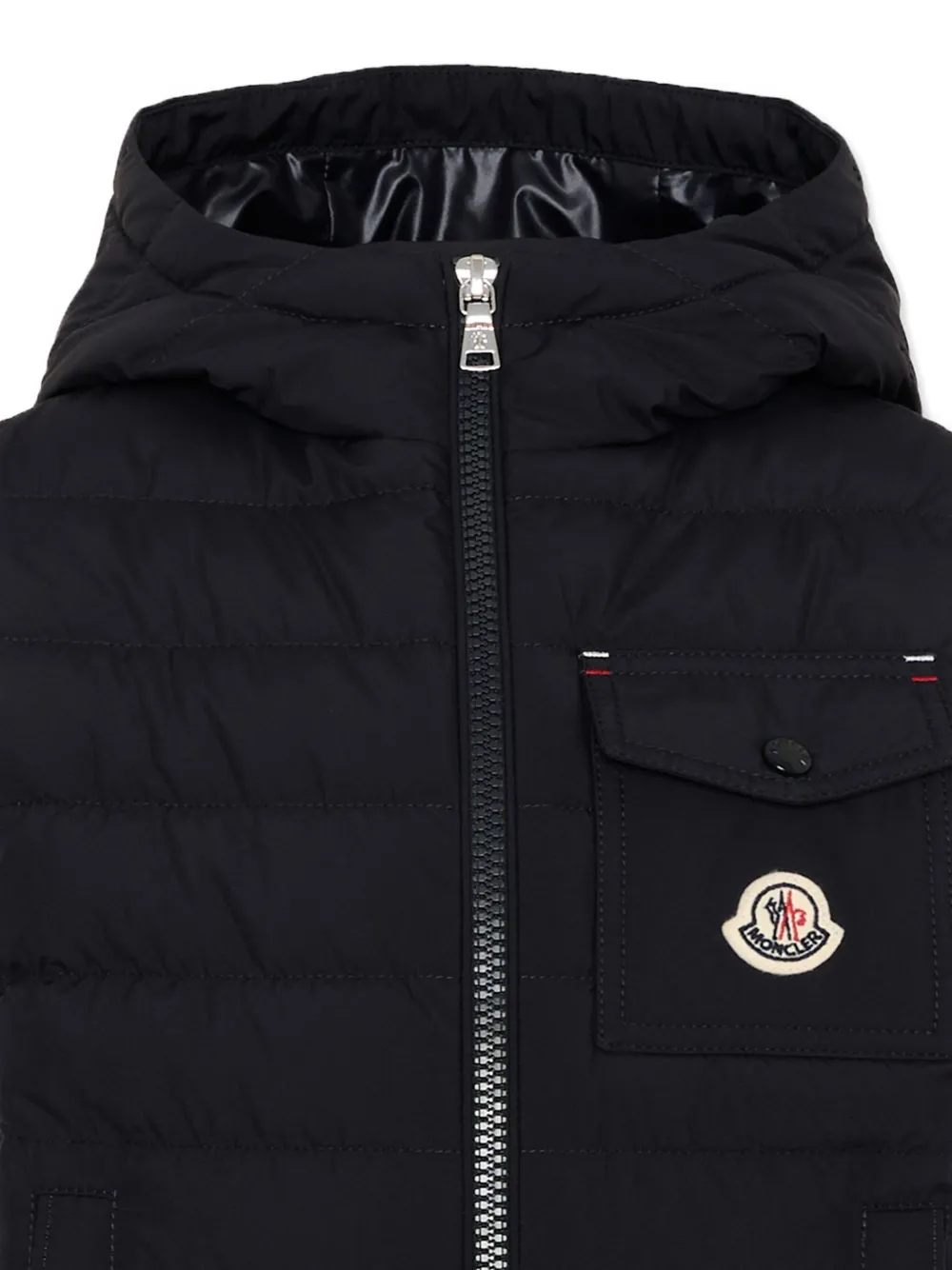Moncler Enfant Wystan gewatteerde bodywarmer Blauw