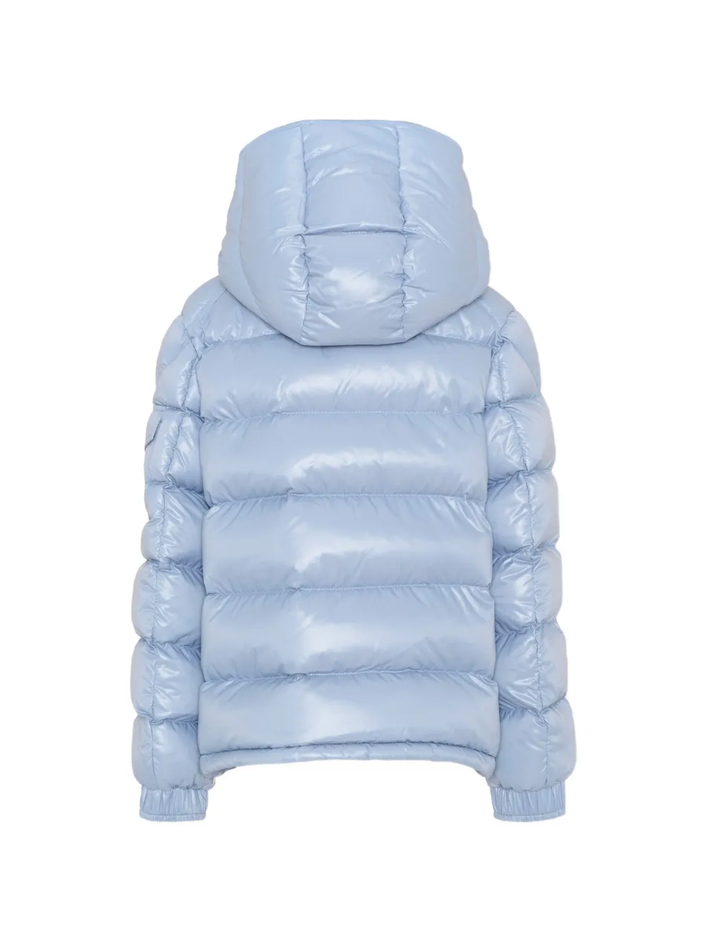Moncler Enfant Maya gewatteerd jack met logopatch Blauw