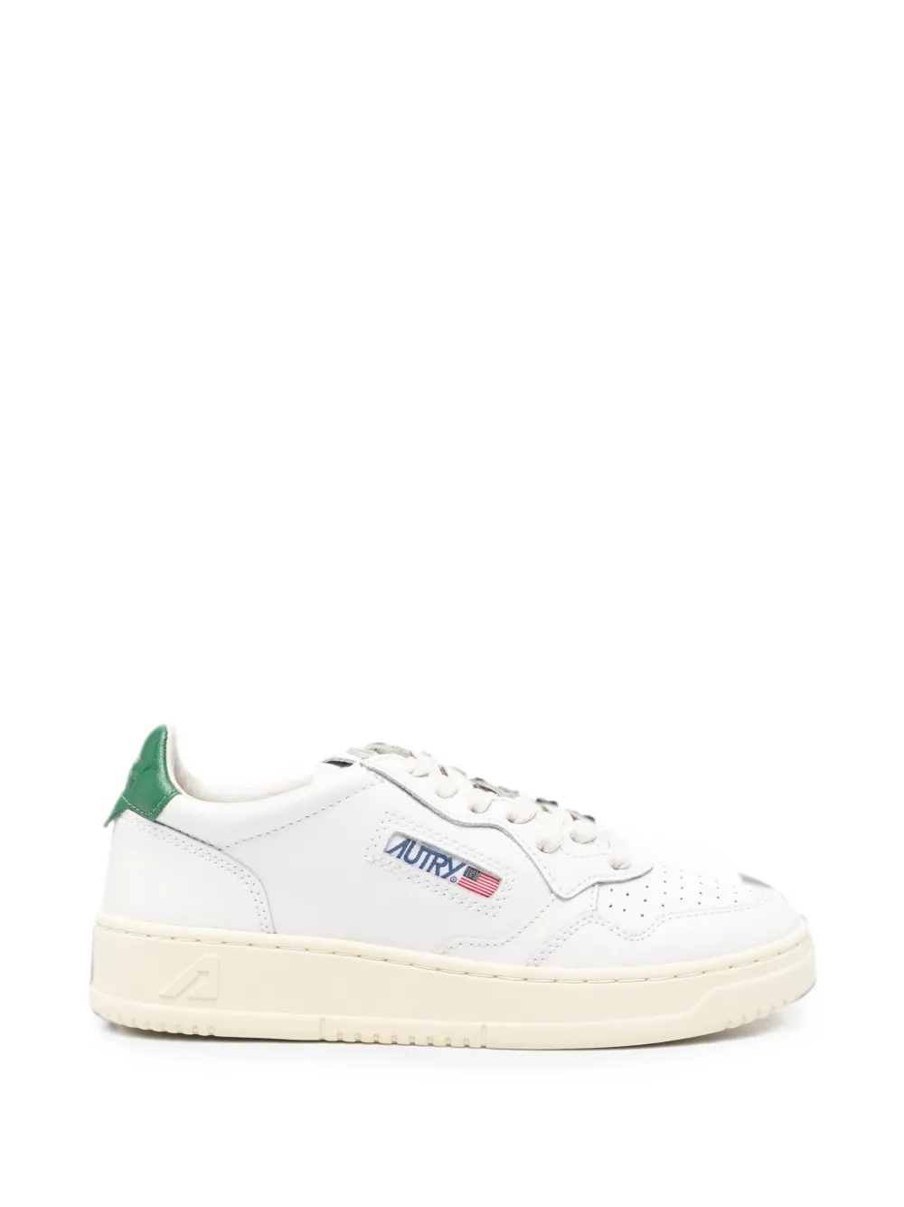 Autry Medalist leather sneakers Wit