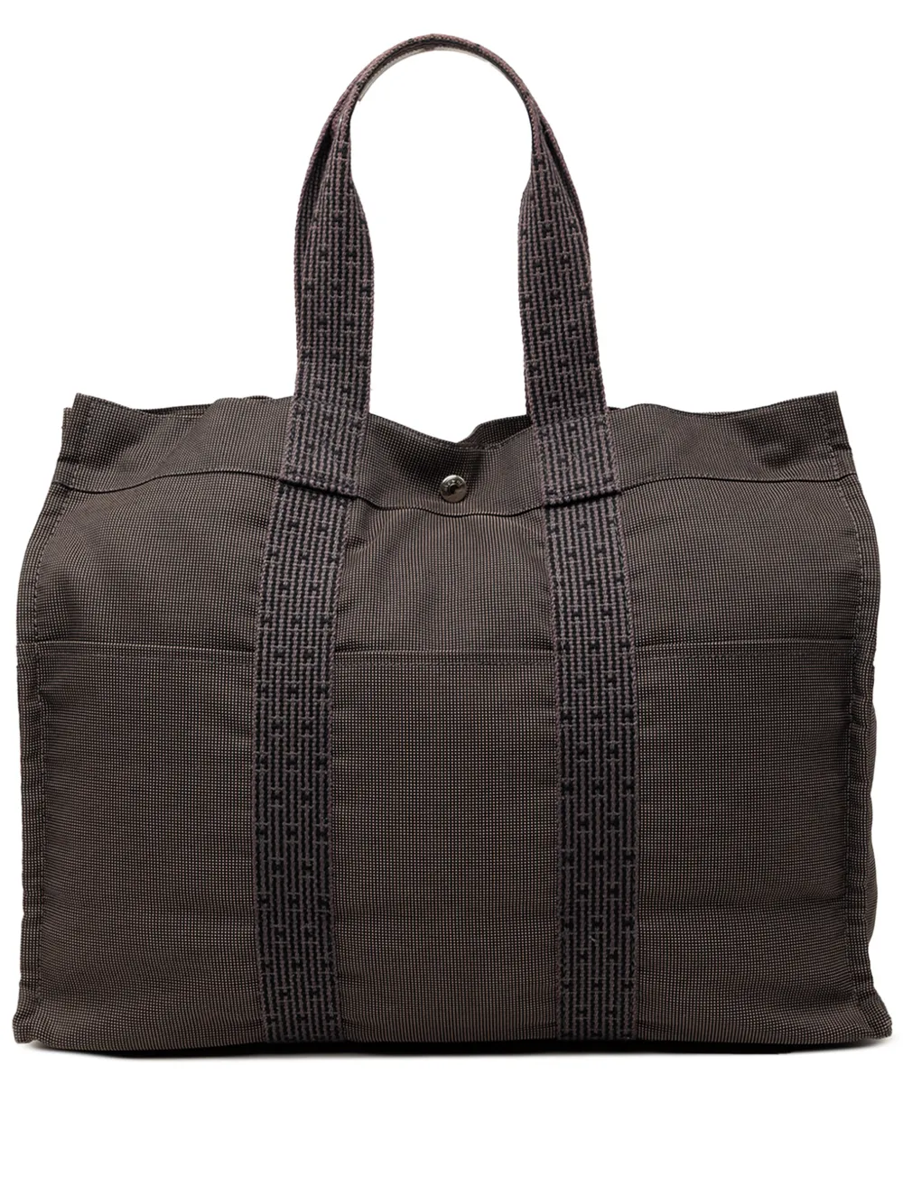 Hermès Pre-Owned 1990-2010 Canvas Herline GM tote bag - Marrone