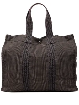 Hermès Pre-Owned Fourre Tout Cabas MM Tote | Grey | FARFETCH CA