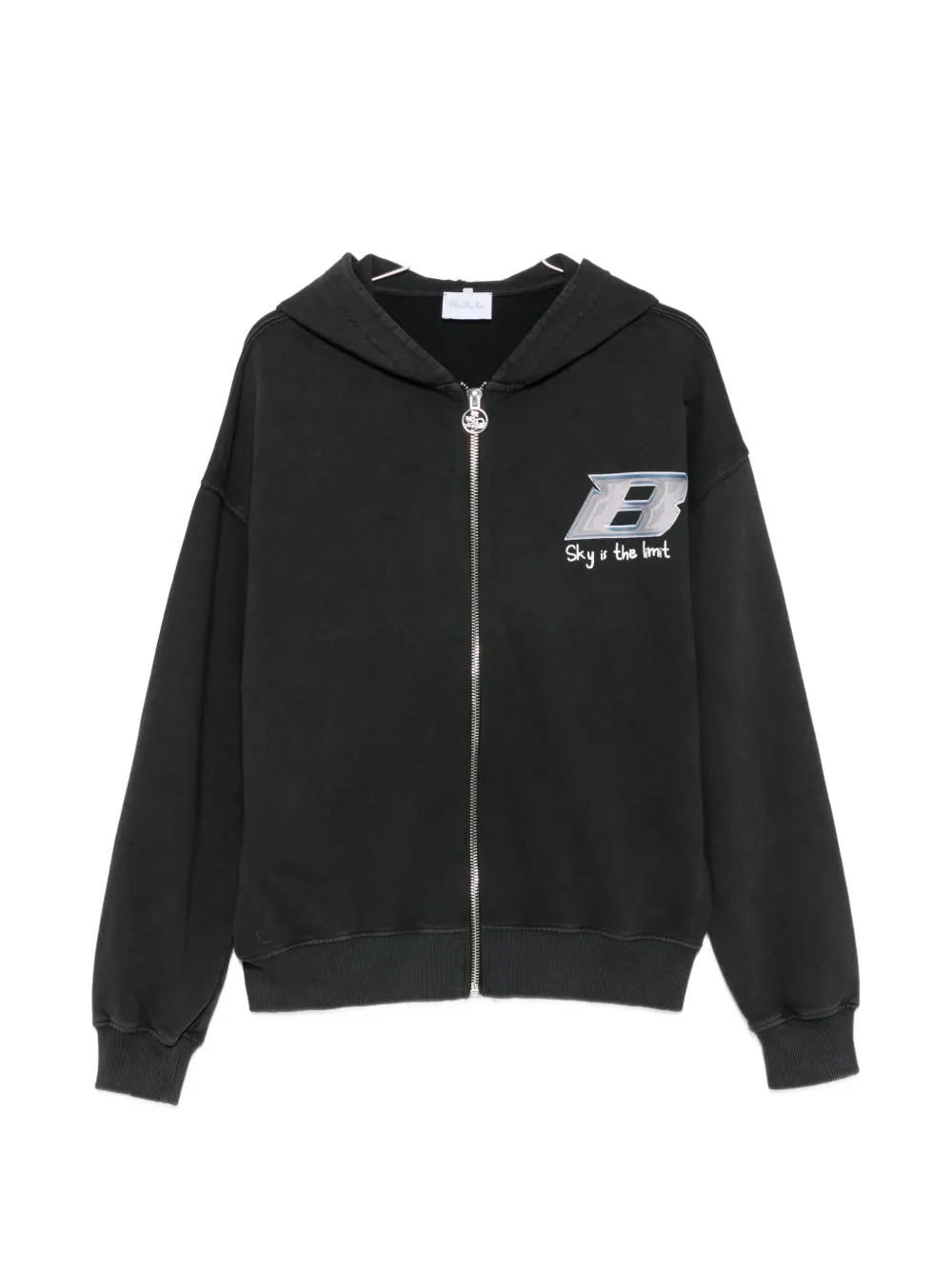 BLUE SKY INN Disco Palm hoodie - Nero